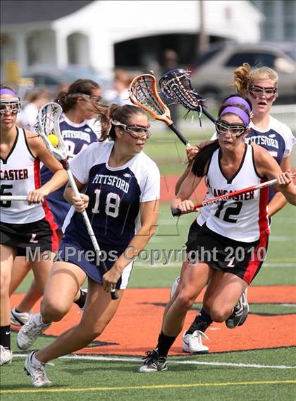 Thumbnail 2 in Lancaster vs. Pittsford (NYSPHSAA Class A Quarterfinal) photogallery.