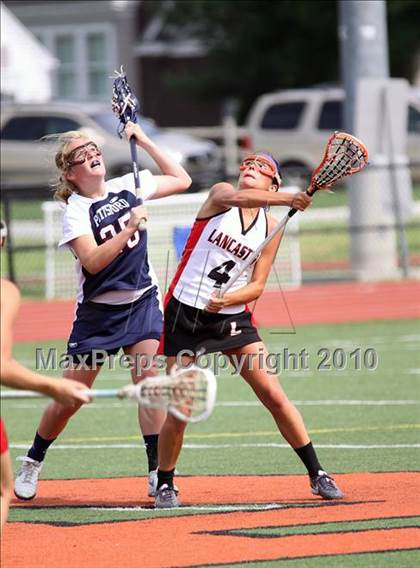 Thumbnail 3 in Lancaster vs. Pittsford (NYSPHSAA Class A Quarterfinal) photogallery.