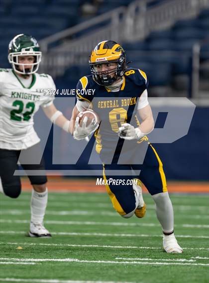 Thumbnail 1 in General Brown vs. Bishop Ludden/SAS (NYSPHSAA Section III Class C Championship) photogallery.