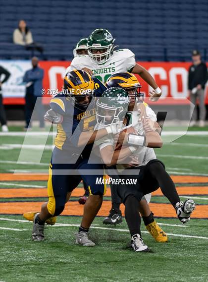 Thumbnail 2 in General Brown vs. Bishop Ludden/SAS (NYSPHSAA Section III Class C Championship) photogallery.