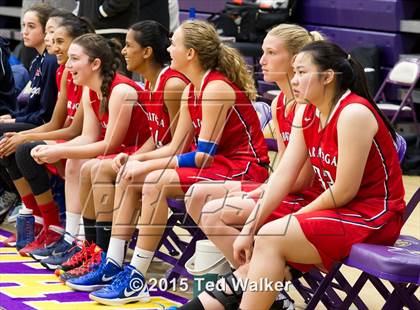 Thumbnail 2 in Saratoga vs. Mountain View (Monte Vista Tournament) photogallery.