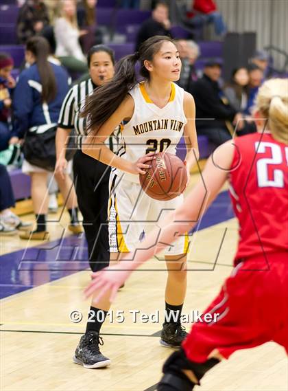 Thumbnail 1 in Saratoga vs. Mountain View (Monte Vista Tournament) photogallery.