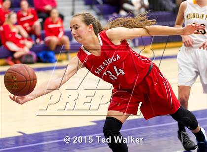 Thumbnail 2 in Saratoga vs. Mountain View (Monte Vista Tournament) photogallery.