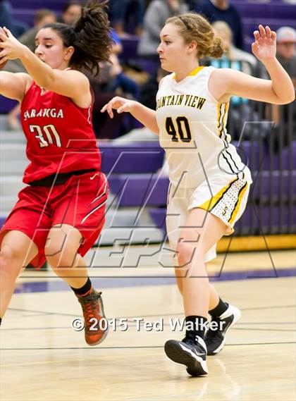 Thumbnail 3 in Saratoga vs. Mountain View (Monte Vista Tournament) photogallery.