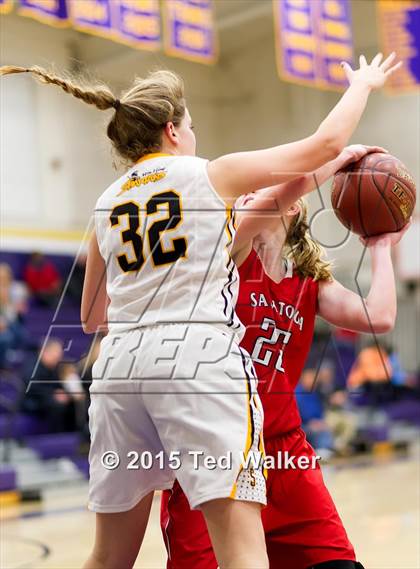 Thumbnail 3 in Saratoga vs. Mountain View (Monte Vista Tournament) photogallery.