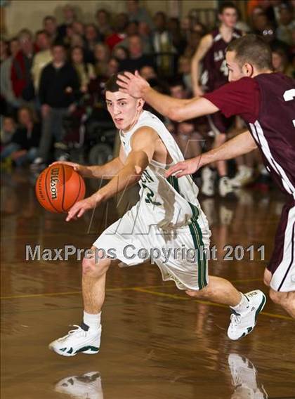 Thumbnail 3 in LaSalle Academy vs. Bishop Hendricken (RIIL D1 Quarterfinal) photogallery.