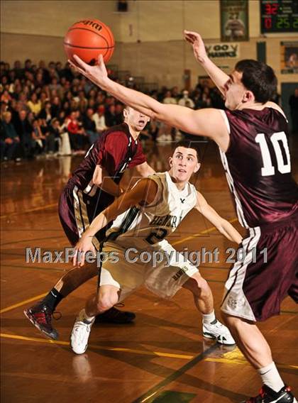 Thumbnail 1 in LaSalle Academy vs. Bishop Hendricken (RIIL D1 Quarterfinal) photogallery.