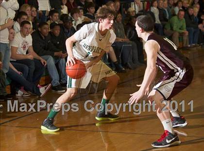 Thumbnail 3 in LaSalle Academy vs. Bishop Hendricken (RIIL D1 Quarterfinal) photogallery.