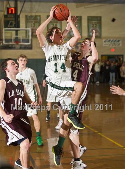 Thumbnail 1 in LaSalle Academy vs. Bishop Hendricken (RIIL D1 Quarterfinal) photogallery.