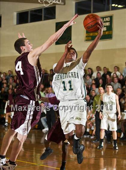 Thumbnail 1 in LaSalle Academy vs. Bishop Hendricken (RIIL D1 Quarterfinal) photogallery.
