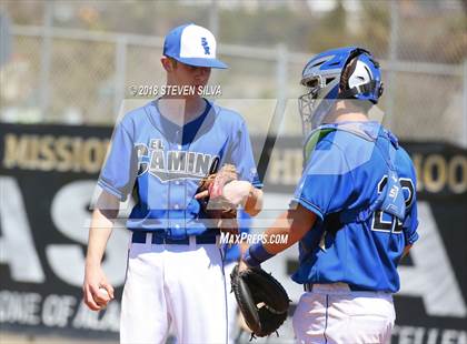 Thumbnail 3 in Elk Grove vs. El Camino Real (68th Annual San Diego Lions Tournament) photogallery.
