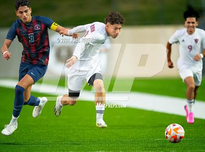 Thumbnail 1 in Tompkins vs. Northbrook (UIL 6A Soccer Region 3 & 4 Area) photogallery.