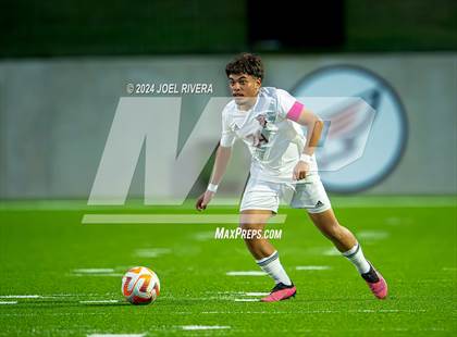 Thumbnail 2 in Tompkins vs. Northbrook (UIL 6A Soccer Region 3 & 4 Area) photogallery.