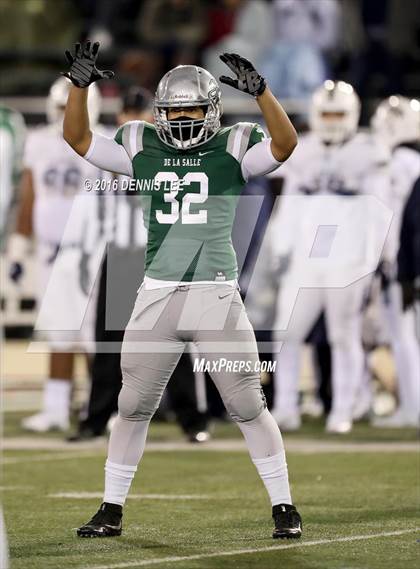 Thumbnail 2 in De La Salle vs. St. John Bosco (CIF State Open Division Final) photogallery.