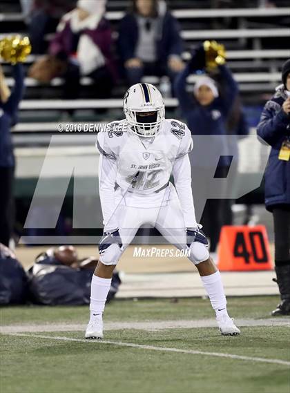 Thumbnail 1 in De La Salle vs. St. John Bosco (CIF State Open Division Final) photogallery.