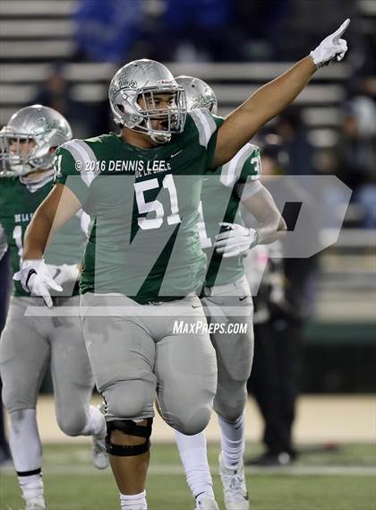 Thumbnail 2 in De La Salle vs. St. John Bosco (CIF State Open Division Final) photogallery.