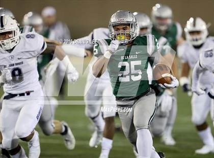 Thumbnail 2 in De La Salle vs. St. John Bosco (CIF State Open Division Final) photogallery.