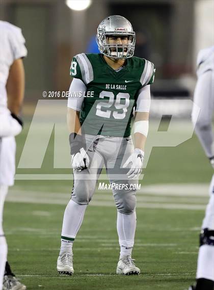 Thumbnail 2 in De La Salle vs. St. John Bosco (CIF State Open Division Final) photogallery.
