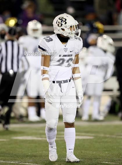 Thumbnail 1 in De La Salle vs. St. John Bosco (CIF State Open Division Final) photogallery.