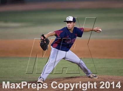 Thumbnail 1 in Sierra Canyon vs Capistrano Valley Christian (CIF-SS D6 Finals) photogallery.