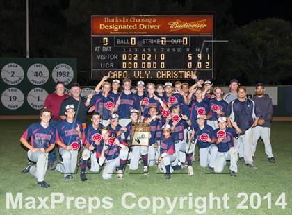 Thumbnail 3 in Sierra Canyon vs Capistrano Valley Christian (CIF-SS D6 Finals) photogallery.