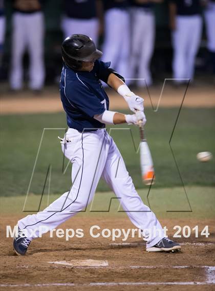 Thumbnail 2 in Sierra Canyon vs Capistrano Valley Christian (CIF-SS D6 Finals) photogallery.