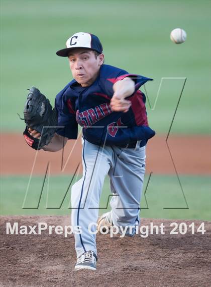 Thumbnail 1 in Sierra Canyon vs Capistrano Valley Christian (CIF-SS D6 Finals) photogallery.
