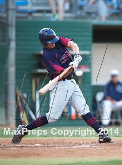 Thumbnail 3 in Sierra Canyon vs Capistrano Valley Christian (CIF-SS D6 Finals) photogallery.