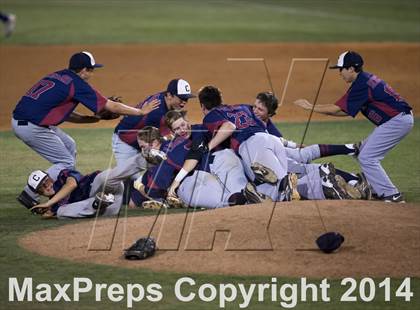 Thumbnail 1 in Sierra Canyon vs Capistrano Valley Christian (CIF-SS D6 Finals) photogallery.