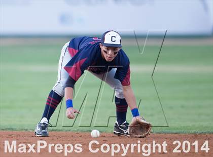 Thumbnail 2 in Sierra Canyon vs Capistrano Valley Christian (CIF-SS D6 Finals) photogallery.