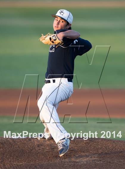 Thumbnail 1 in Sierra Canyon vs Capistrano Valley Christian (CIF-SS D6 Finals) photogallery.