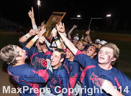 Thumbnail 2 in Sierra Canyon vs Capistrano Valley Christian (CIF-SS D6 Finals) photogallery.