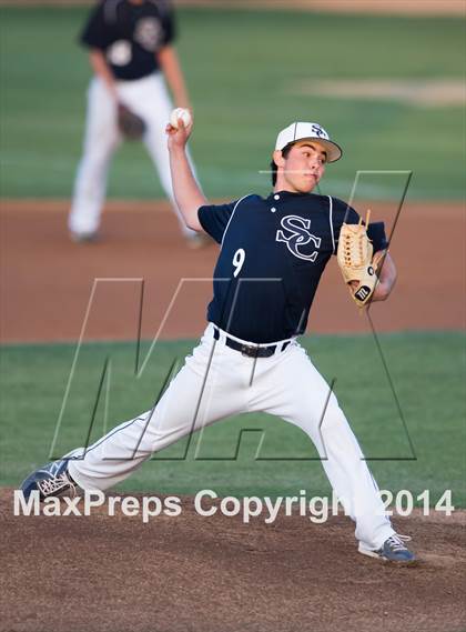 Thumbnail 2 in Sierra Canyon vs Capistrano Valley Christian (CIF-SS D6 Finals) photogallery.