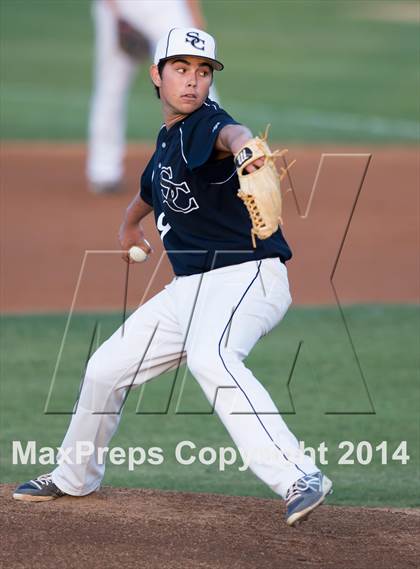 Thumbnail 1 in Sierra Canyon vs Capistrano Valley Christian (CIF-SS D6 Finals) photogallery.