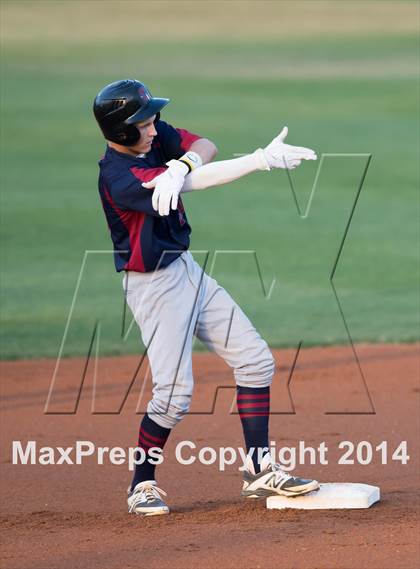 Thumbnail 2 in Sierra Canyon vs Capistrano Valley Christian (CIF-SS D6 Finals) photogallery.