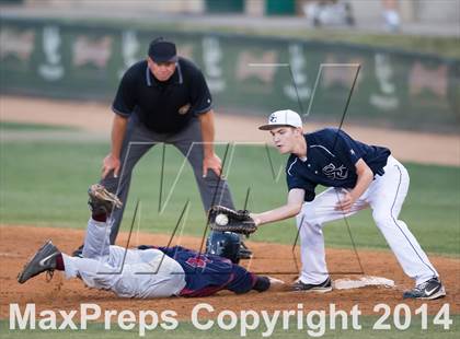 Thumbnail 2 in Sierra Canyon vs Capistrano Valley Christian (CIF-SS D6 Finals) photogallery.