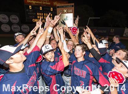 Thumbnail 1 in Sierra Canyon vs Capistrano Valley Christian (CIF-SS D6 Finals) photogallery.