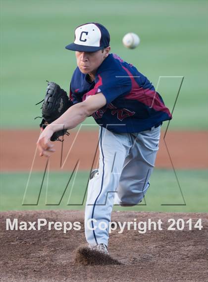 Thumbnail 2 in Sierra Canyon vs Capistrano Valley Christian (CIF-SS D6 Finals) photogallery.