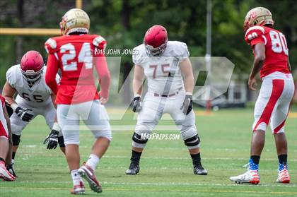 Thumbnail 2 in St. Joseph's Prep vs. Bergen Catholic (Scrimmage) photogallery.