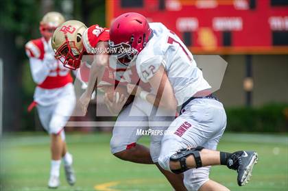 Thumbnail 1 in St. Joseph's Prep vs. Bergen Catholic (Scrimmage) photogallery.