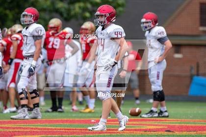Thumbnail 2 in St. Joseph's Prep vs. Bergen Catholic (Scrimmage) photogallery.