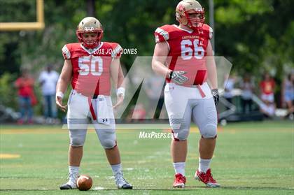 Thumbnail 2 in St. Joseph's Prep vs. Bergen Catholic (Scrimmage) photogallery.
