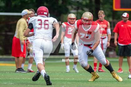 Thumbnail 1 in St. Joseph's Prep vs. Bergen Catholic (Scrimmage) photogallery.