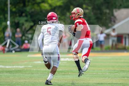 Thumbnail 2 in St. Joseph's Prep vs. Bergen Catholic (Scrimmage) photogallery.