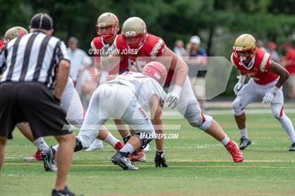 Thumbnail 1 in St. Joseph's Prep vs. Bergen Catholic (Scrimmage) photogallery.