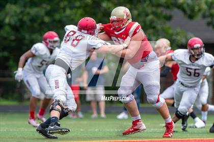 Thumbnail 3 in St. Joseph's Prep vs. Bergen Catholic (Scrimmage) photogallery.
