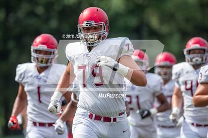 Thumbnail 3 in St. Joseph's Prep vs. Bergen Catholic (Scrimmage) photogallery.