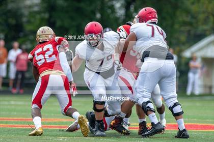 Thumbnail 2 in St. Joseph's Prep vs. Bergen Catholic (Scrimmage) photogallery.