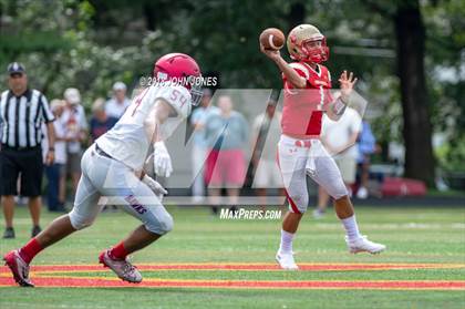 Thumbnail 3 in St. Joseph's Prep vs. Bergen Catholic (Scrimmage) photogallery.