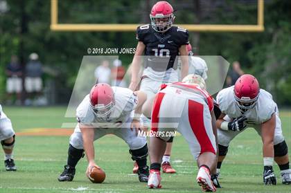 Thumbnail 1 in St. Joseph's Prep vs. Bergen Catholic (Scrimmage) photogallery.